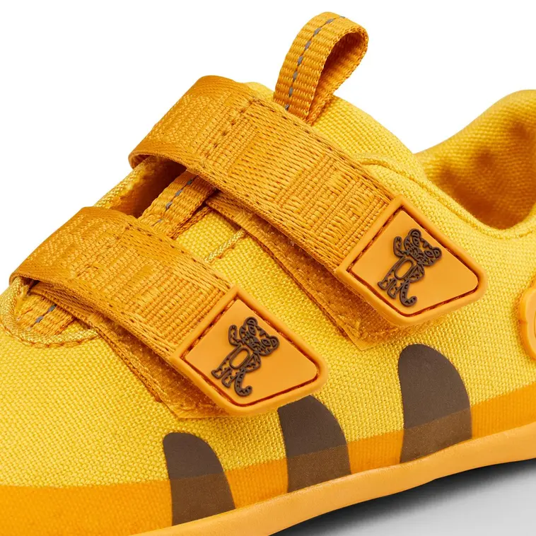 Affenzahn lasten paljasjalkalenkkari Cotton Lucky Tiger - Yellow - 8