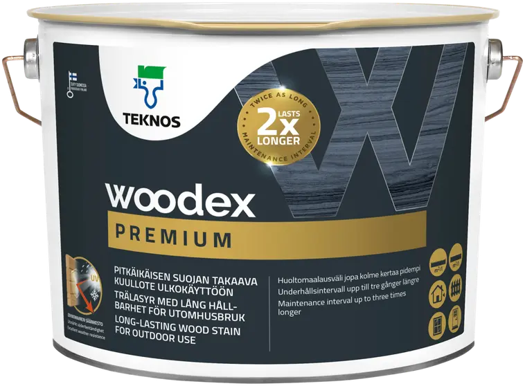 Teknos kuullote Woodex Premium väritön 9l sävytettävä