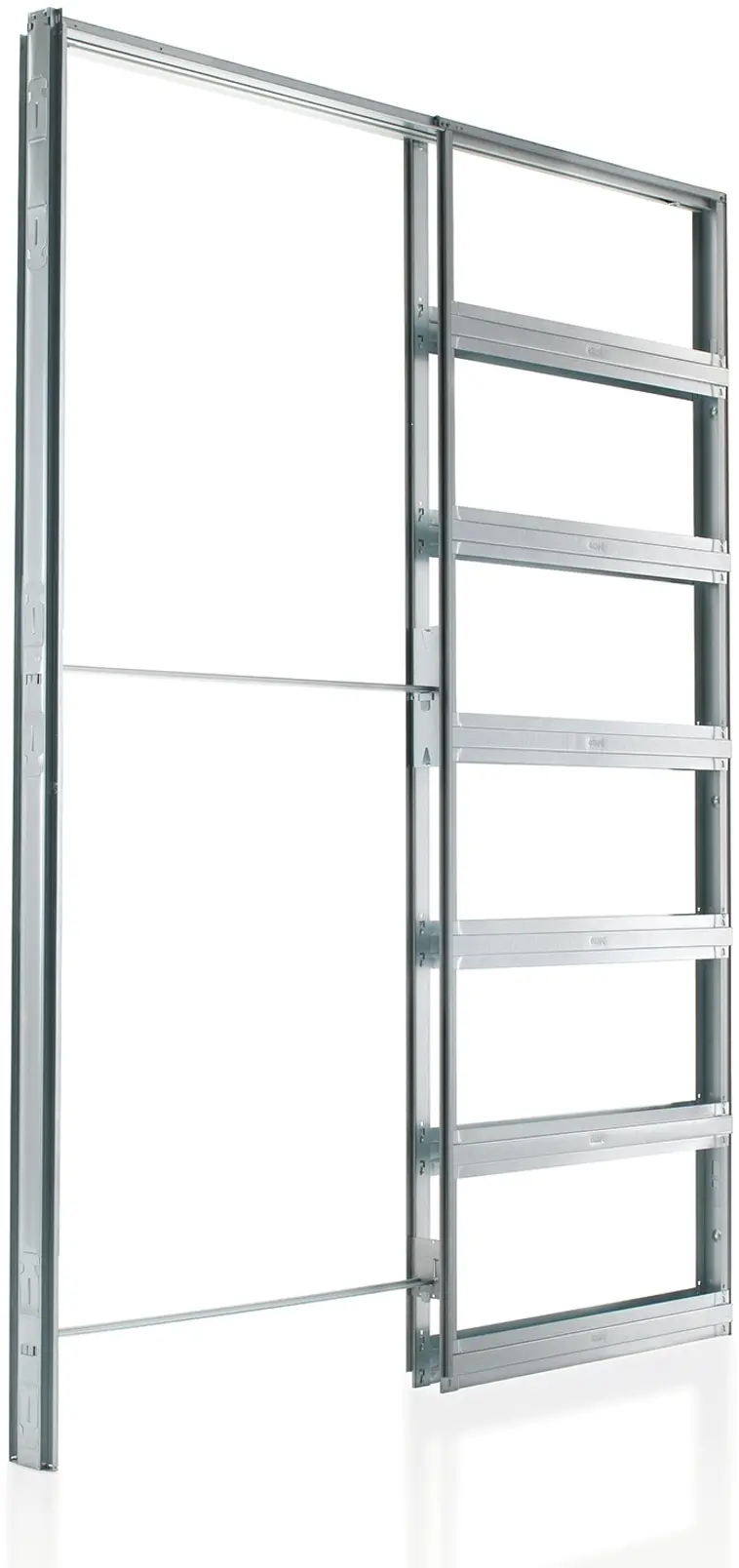 Eclisse Single 700x2030 1S -paketti seinän sisään liukuva väliovi valkoinen NCS S 0502-Y