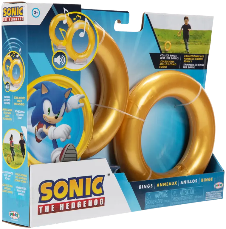 Sonic Rings with SFX - renkaat ääniefekteillä