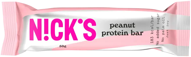 Nick's peanut proteiinipatukka 50g