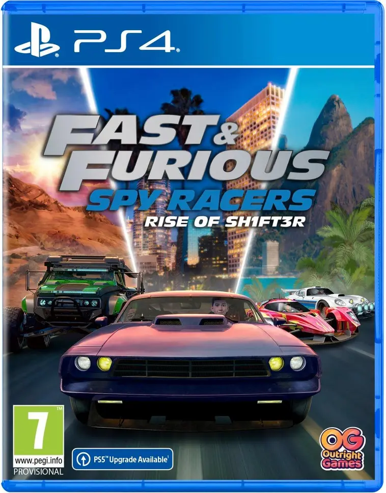 PlayStation 4 Fast & Furious Spy Racers: Rise of Shift3r