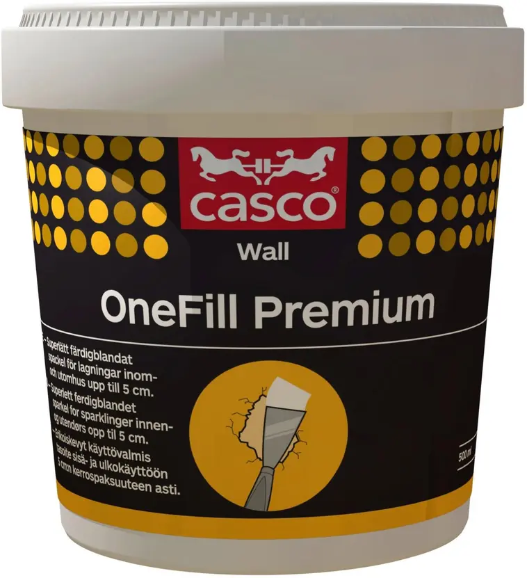 Casco seinätasoite OneFill Premium 500 ml