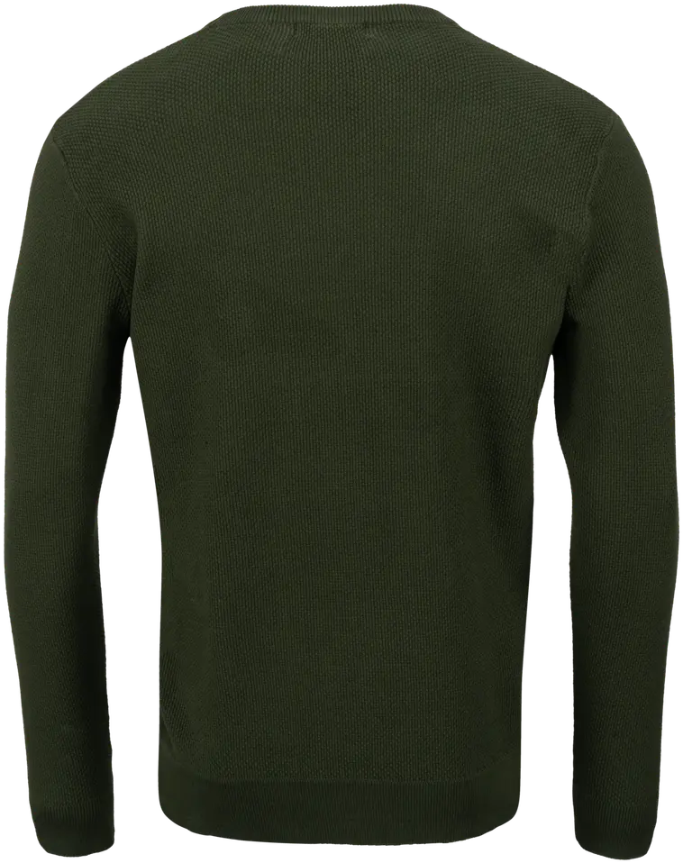 London Fog miesten puuvillaneule 195LF31231 - Kombu Green - 2
