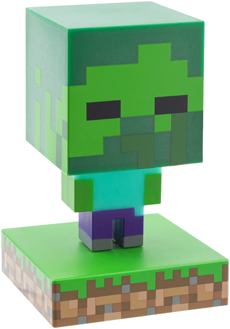 Minecraft Creeper Zombie figuuri/valo