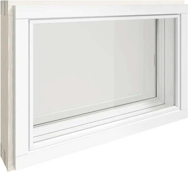 Kaski Ikkuna MSEA 9x6 valkoinen tuuletusikkuna