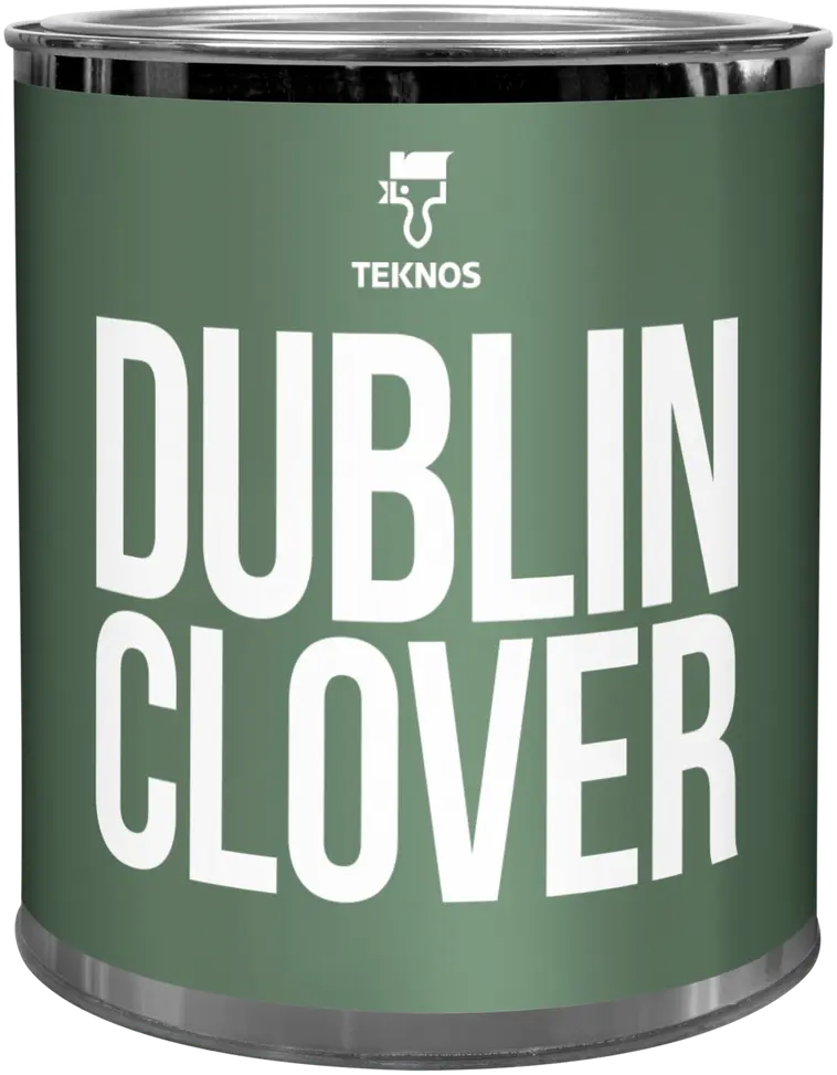 Teknos Colour sample Dublin clover T1414