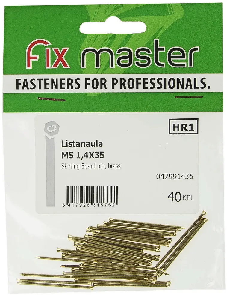 Fix Master listanaula messinki 1,4X35 40kpl | Prisma verkkokauppa