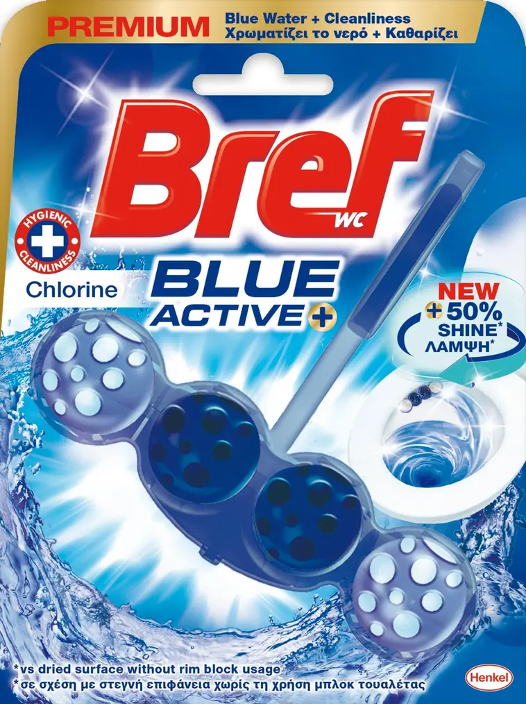 Bref 50g Blue Active Chlori Wc raikastin