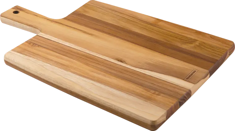 Tramontina leikkuulauta/tarjoilualusta FSC-tiikkiä 40x27x1,8 cm