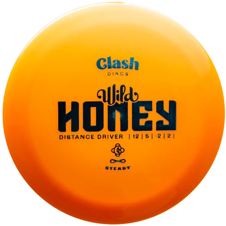 Clash Discs Wild Honey Steady kiekko