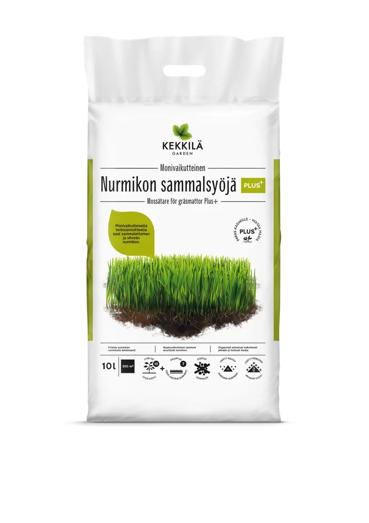 Kekkilä Nurmikon Sammalsyöjä Plus+ 10 l | Prisma verkkokauppa