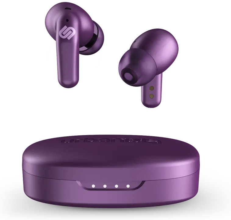 Urbanista Seoul True Wireless nappikuulokkeet mobiilipelaamiseen, violetti - 2
