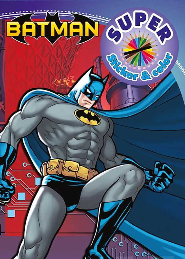 Batman Super tarra- ja värityskirja