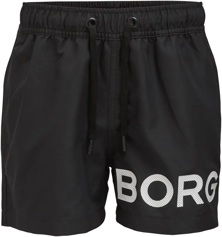 Björn Borgin tyylikkäät, nopeasti kuivuvat poikien uimashortsit kierrätetystä polyesteristä