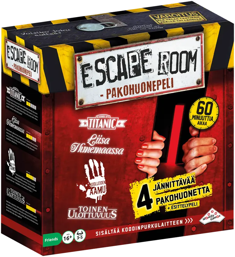 Escape Room Pakohuonepeli Red