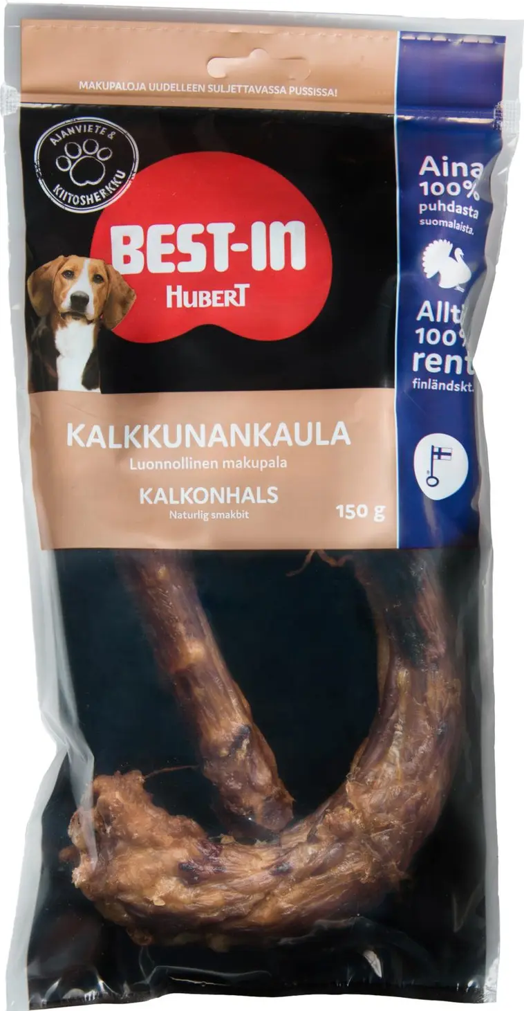 Best-In Kalkkunankaula Koiran Makupalat 150g