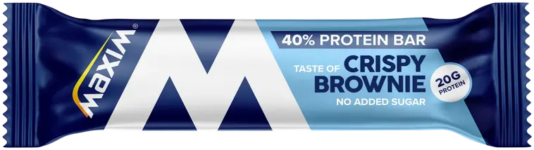 Maxim Crispy Brownie 40% Protein Bar Crispy Brownie proteiinipatukka 50g
