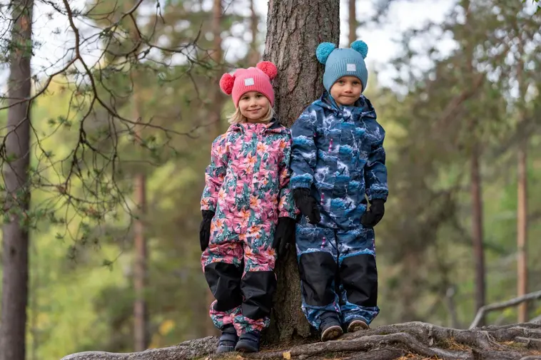 HC Outwear lasten välikausihaalari Daylily ECO - Coral - 3