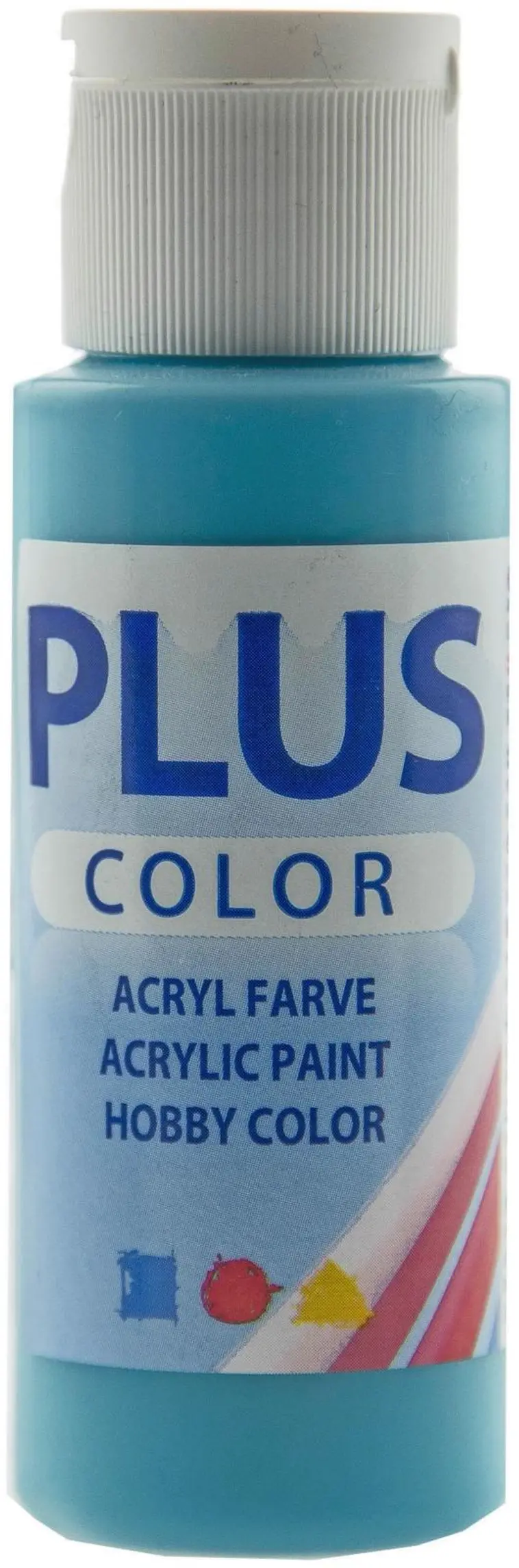 Plus Color askartelumaali 60 ml turkoosi