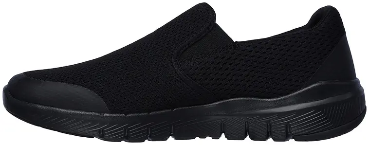 Skechers miesten loafer Flex Advantage 3 - BLACK - 4