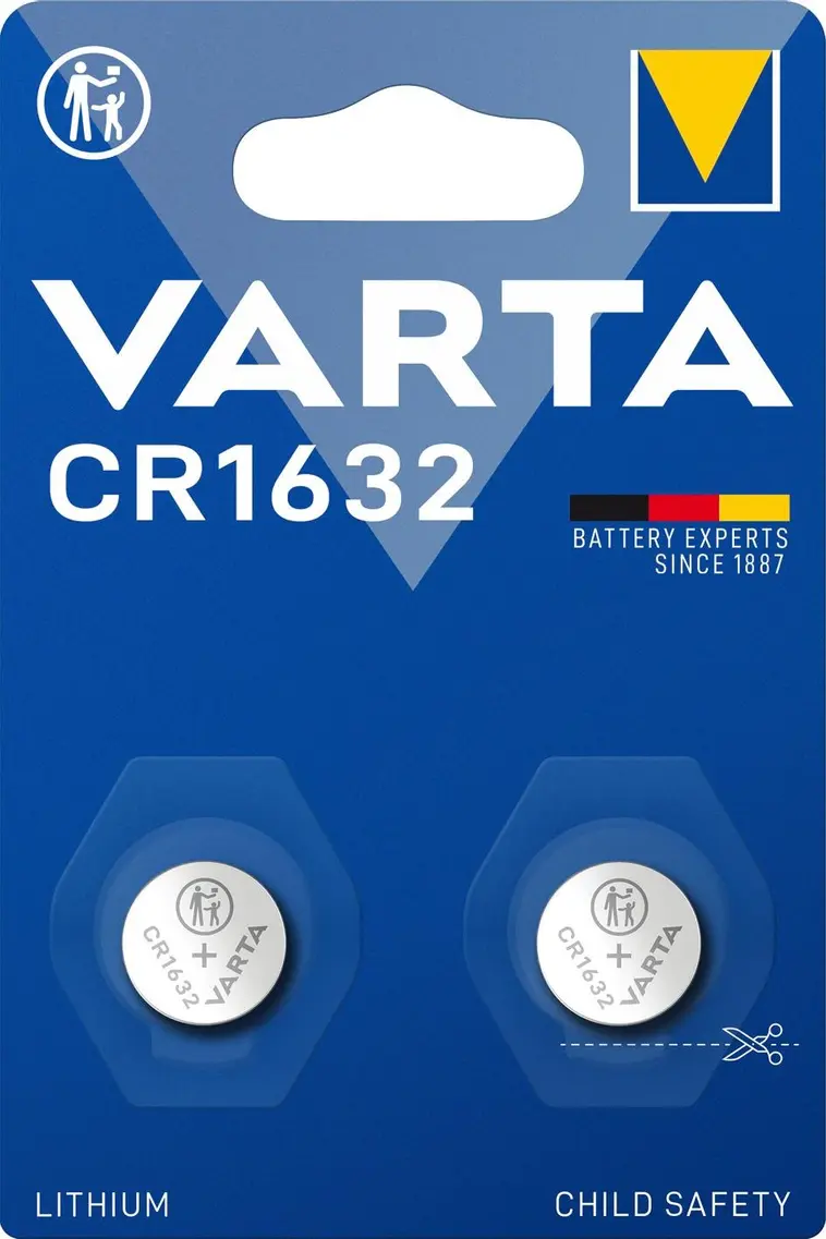 VARTA LITHIUM Coin CR1632 2kpl