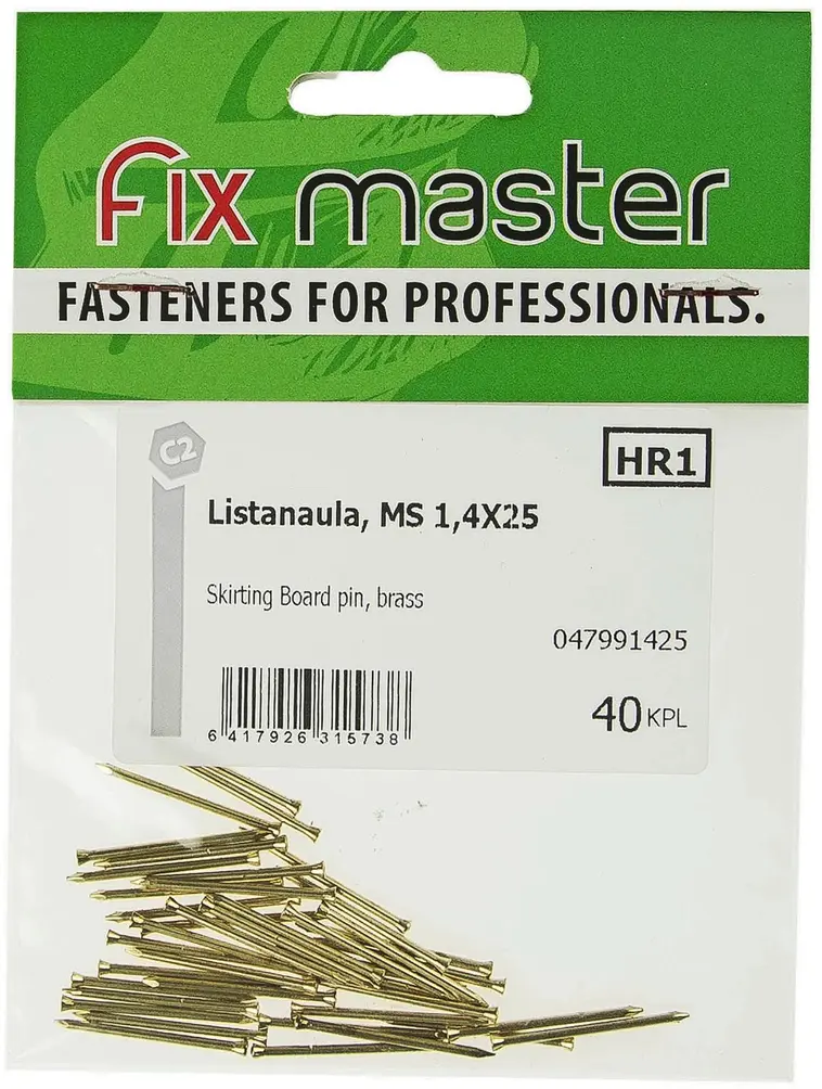 Fix Master listanaula messinki 1,4X25 40kpl