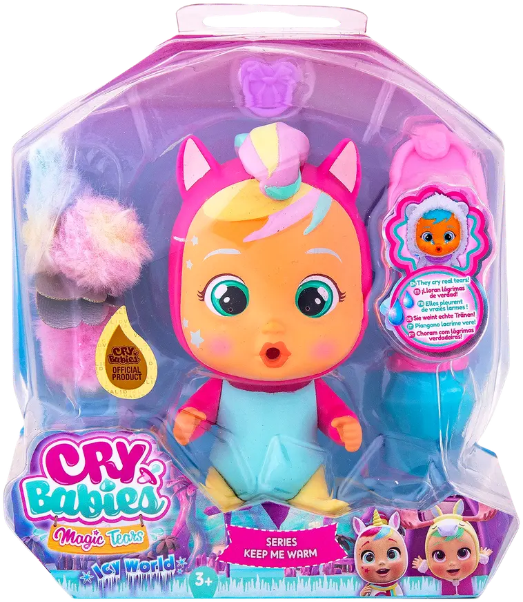 Cry Babies Magic Tears Icy World Pikkunukke