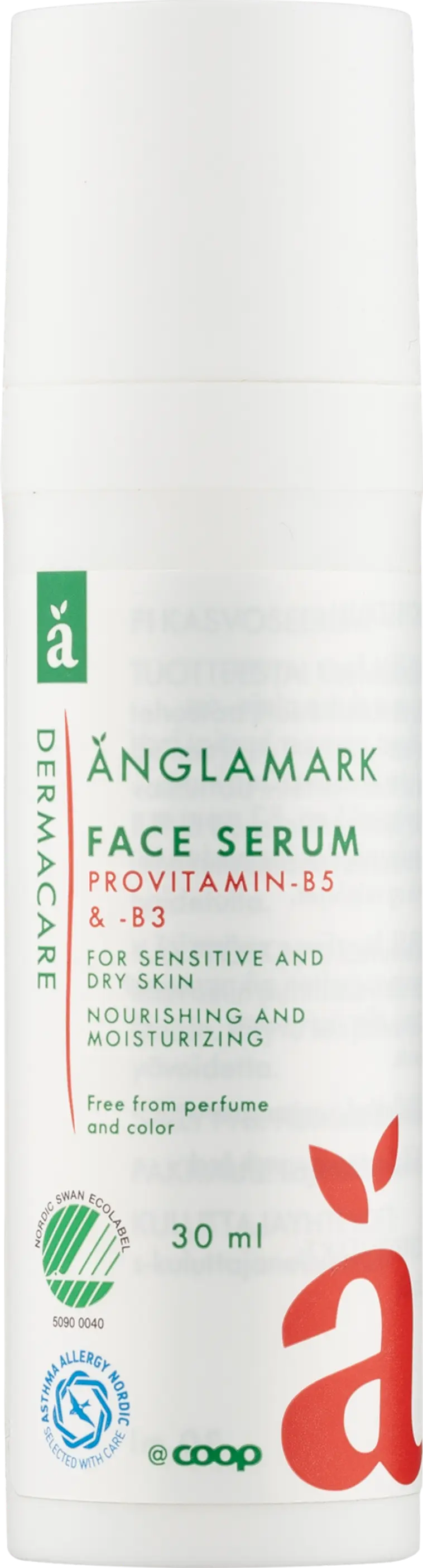 Änglamark kasvoseerumi 30 ml