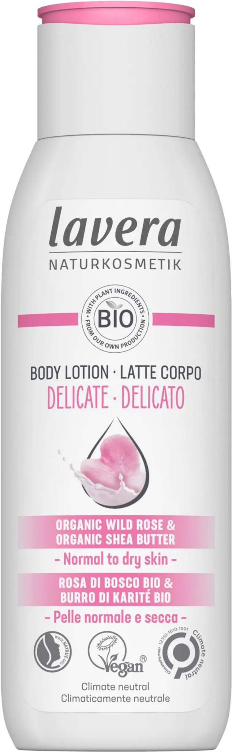 lavera Delicate vartalovoide 200ml | Prisma verkkokauppa