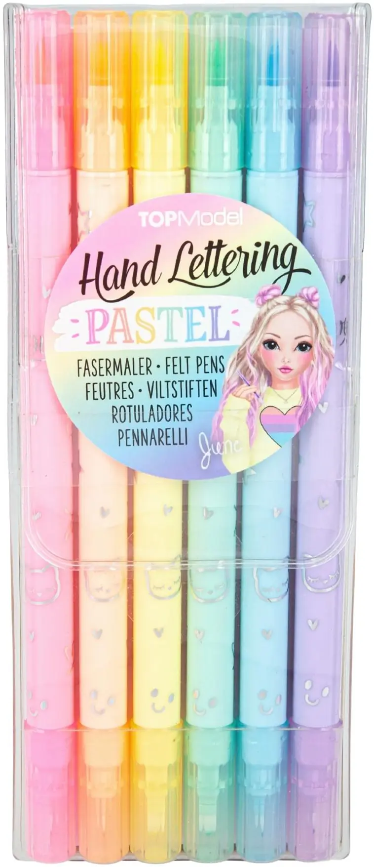 TOPModel Pastellitussit, 6 kpl