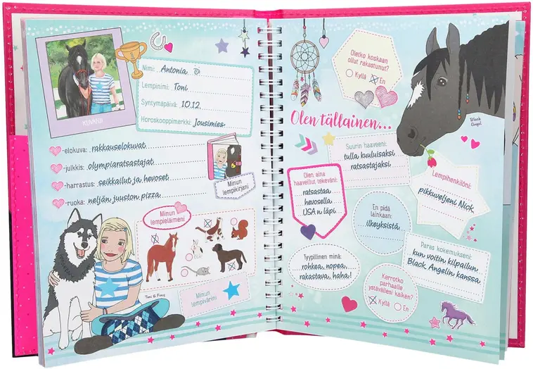 Miss Melody Create Your Dream Horse puuhakirja - 2