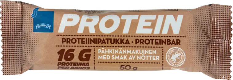 Rainbow proteiinipatukka pähkinä 50 g