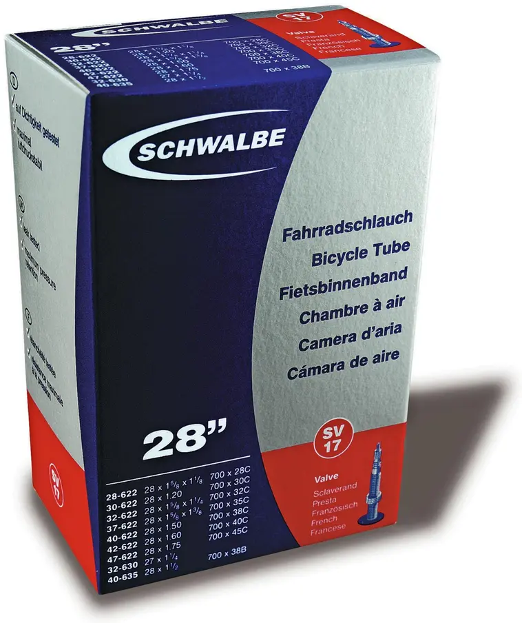 Schwalbe polkupyörän sisärengas 28" 28/47-622/635 sv17 40mm