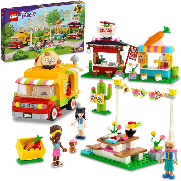 LEGO® Friends Street food -tori 41701