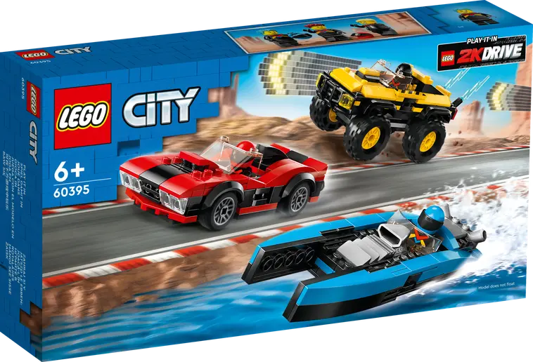 LEGO City Great Vehicles 60395 Kilpa-ajoneuvojen yhdistelmäpakkaus