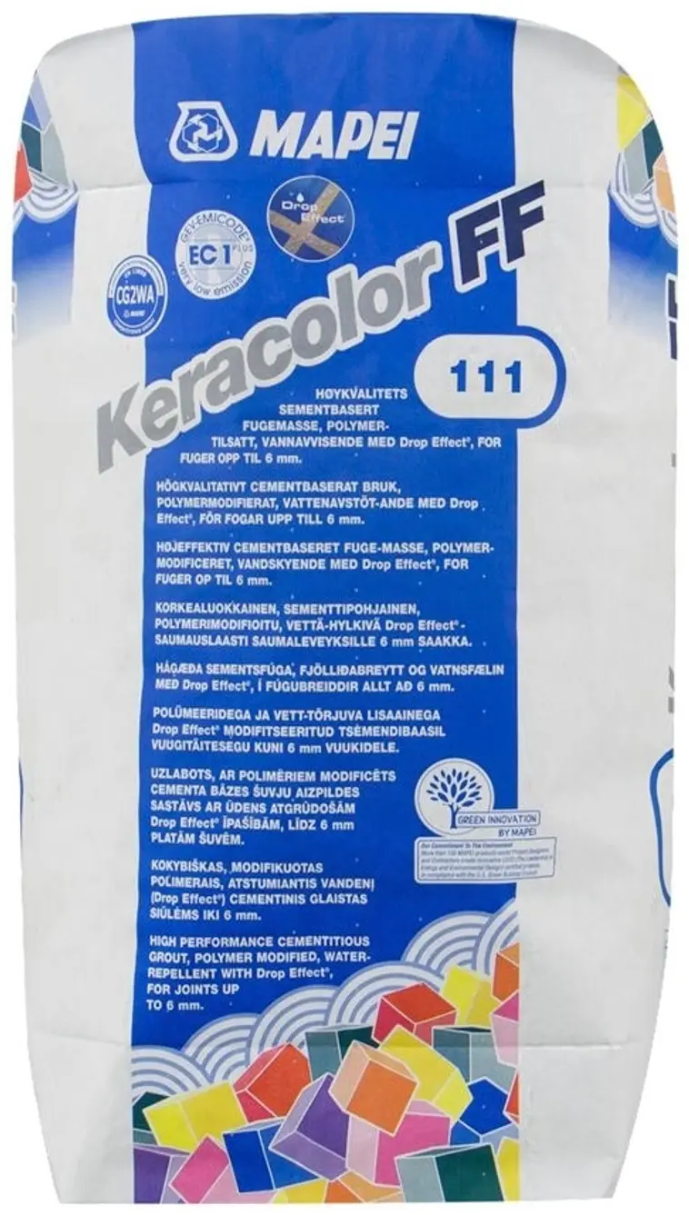 Mapei Keracolor FF saumauslaasti 111 Silver Grey 20kg