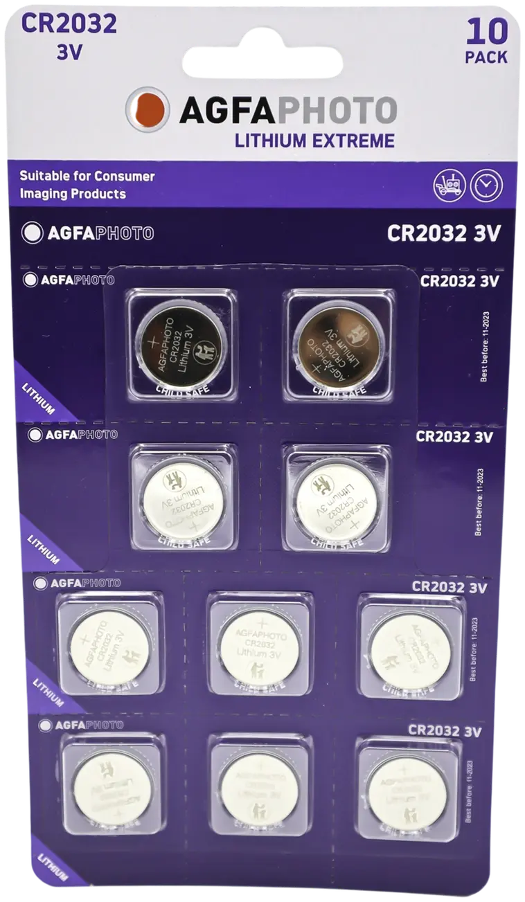 AgfaPhoto CR2032 10-pack