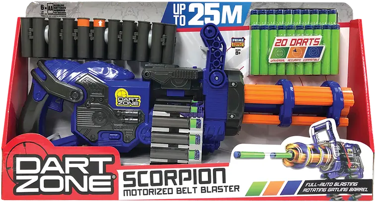Dart Zone Scorpion Motorized belt blaster