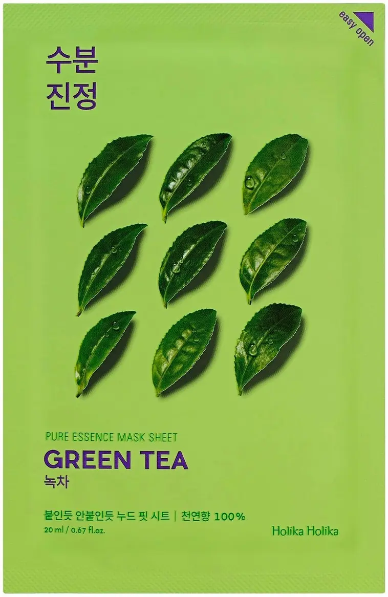 Holika Holika Pure Essence Green Tea kangasnaamio 20ml