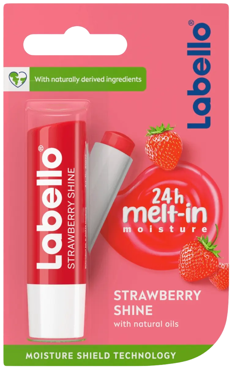 Labello 5,5ml Strawberry Shine -huulivoide