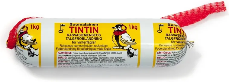 Tintin Rasvasiemenseos rehuseos luonnonlintujen ruokintaan 1kg