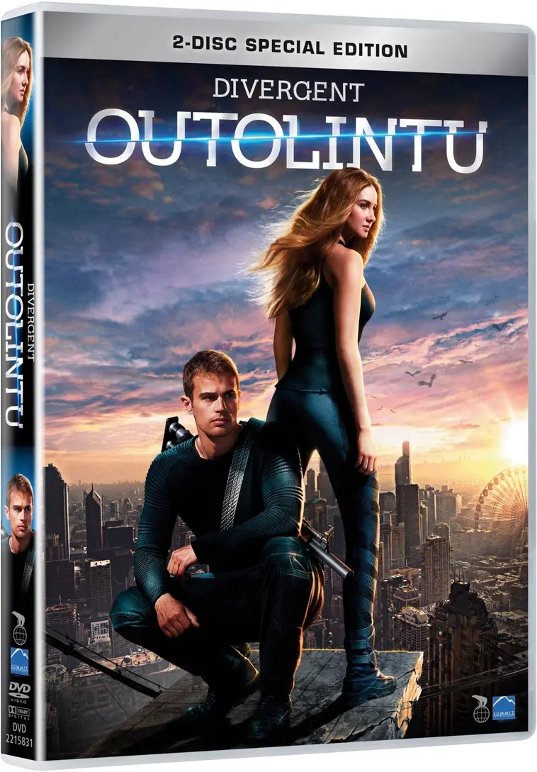 DVD Divergent - Outolintu