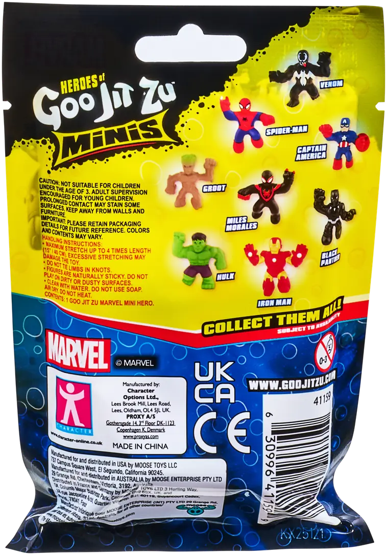 Goo Jit Zu Marvel Minifiguuri - 2