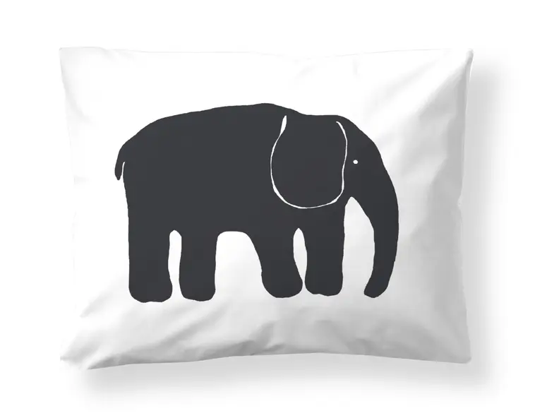 Finlayson tyynyliina yksi Elefantti musta 50x60 cm