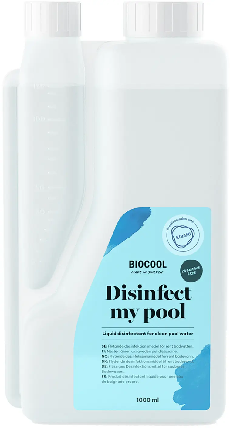 Biocool disinfect my pool nestemäinen uimaveden puhdistusaine 1000ml