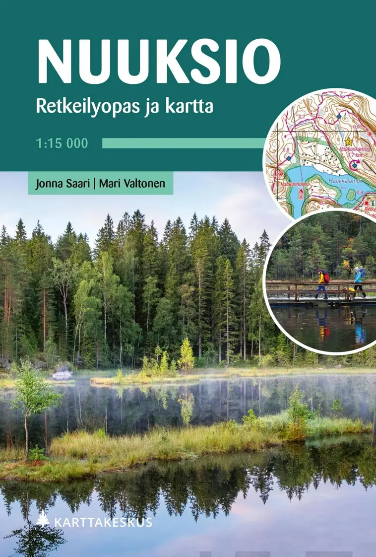 Saari, Nuuksio retkeilyopas ja kartta | Prisma verkkokauppa