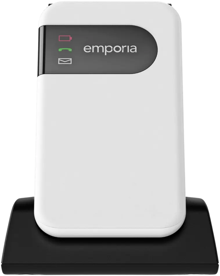 Emporia Simplicity Glam 4G puhelin, valkoinen - 6