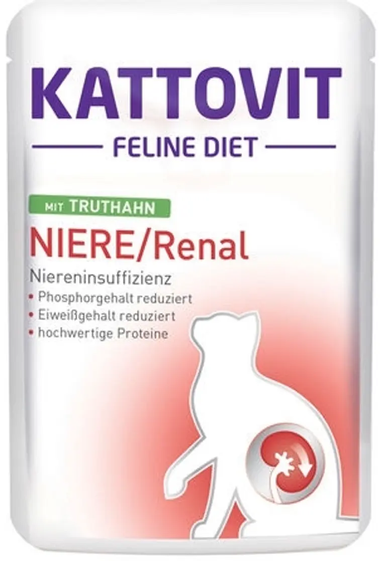 Kattovit Niere/Renal kissan erikoisravinto munuaisongelmiin annospussi kalkkuna 85 g