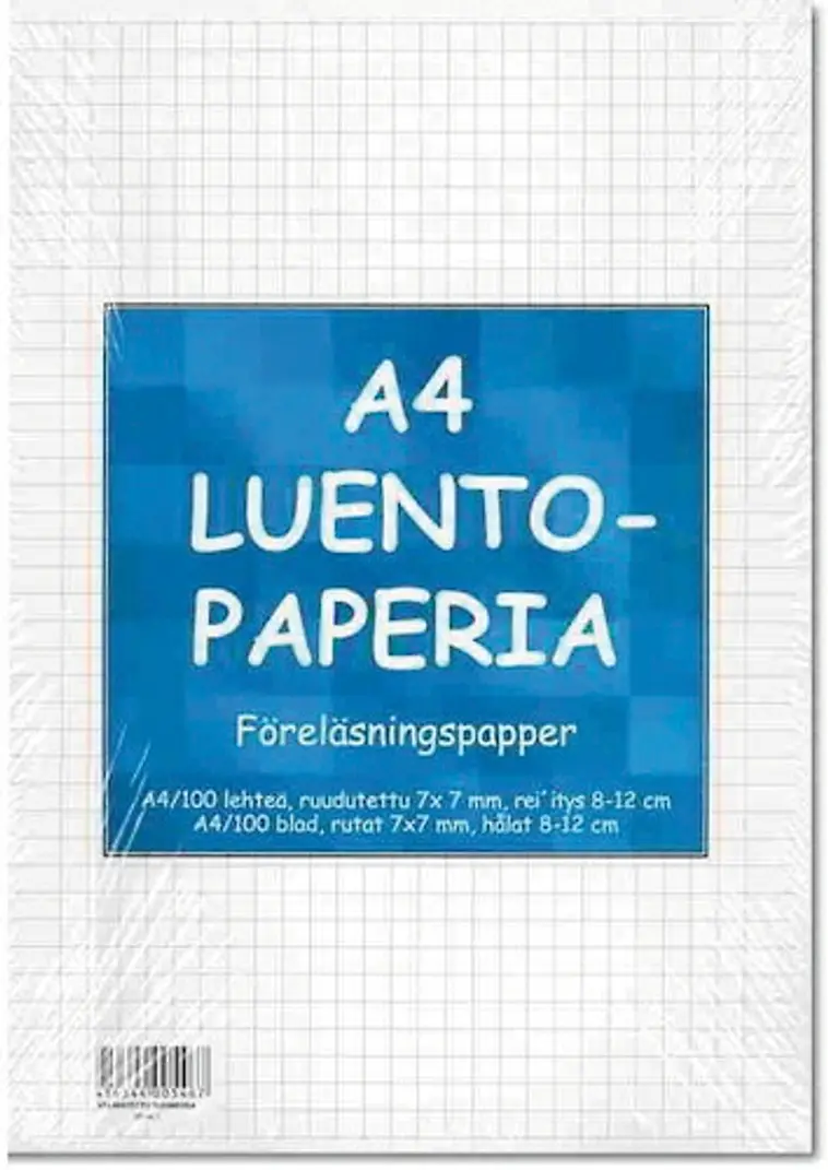 Paperipiste luentopaperi A4/100